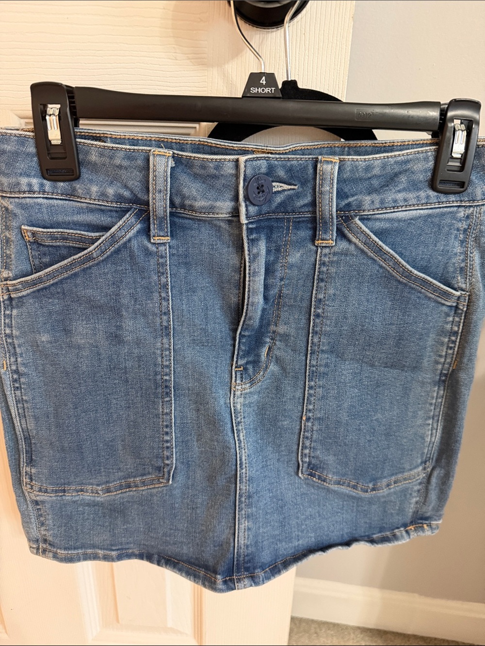 American Eagle Outfitters Blue Denim Mini Skirt